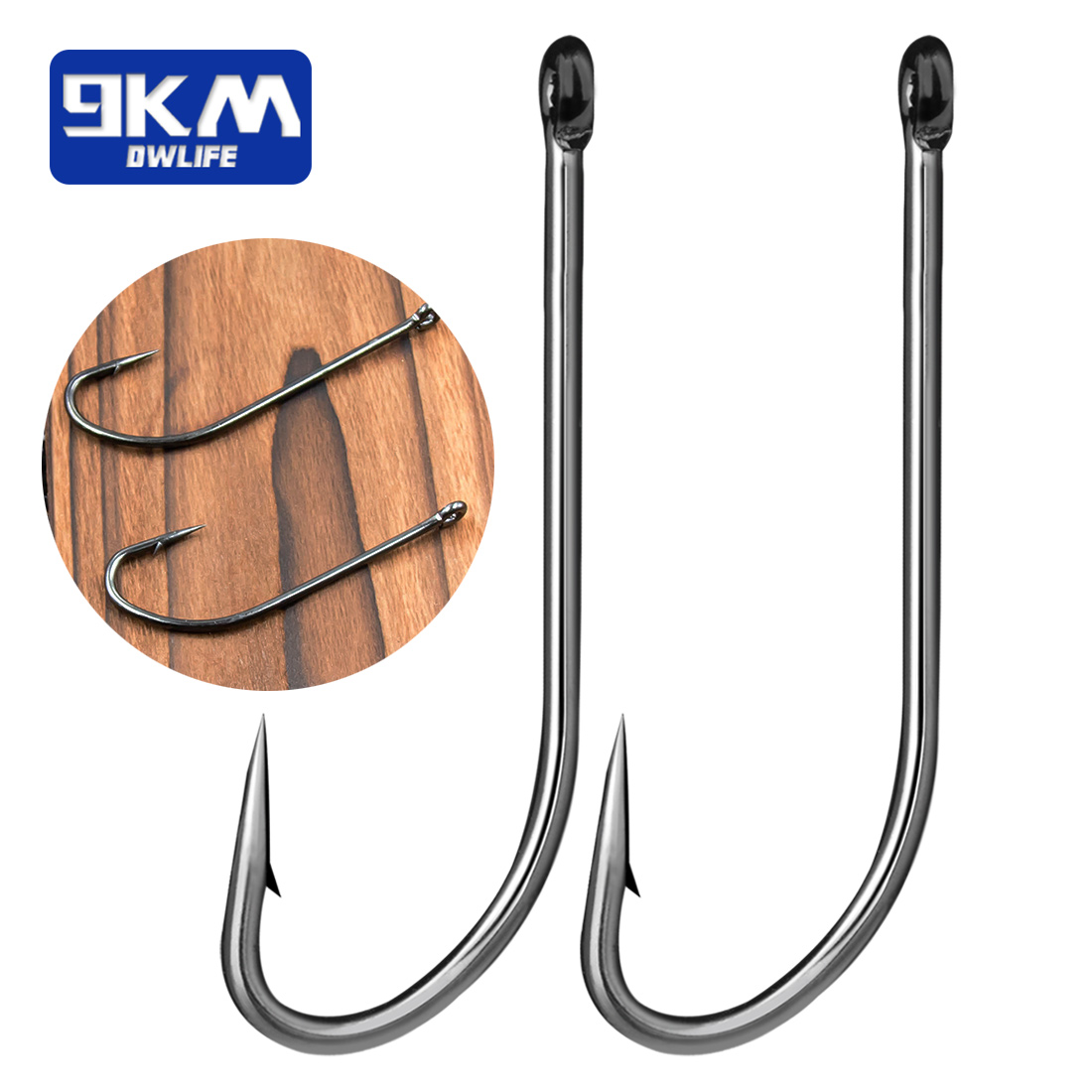 Fishing Hook Assortment - 9KM deniz suyu balıkçılık kanca 50