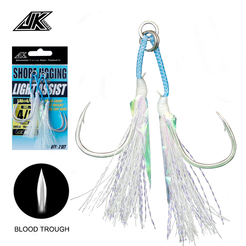 Fishing Hook Assortment - JK LAI-L Shore Jig ışık yardımcı