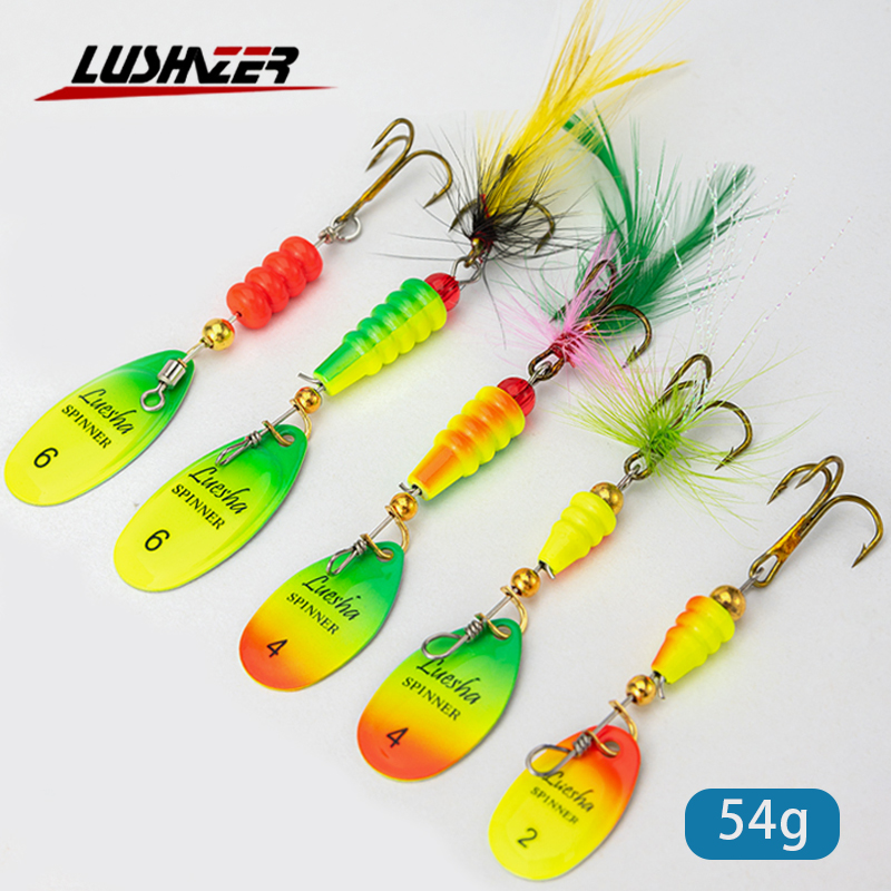 LUSHAZER 5 adet/grup Spinner Y - Fishing Hook Treble incelemesi ve fiyatı