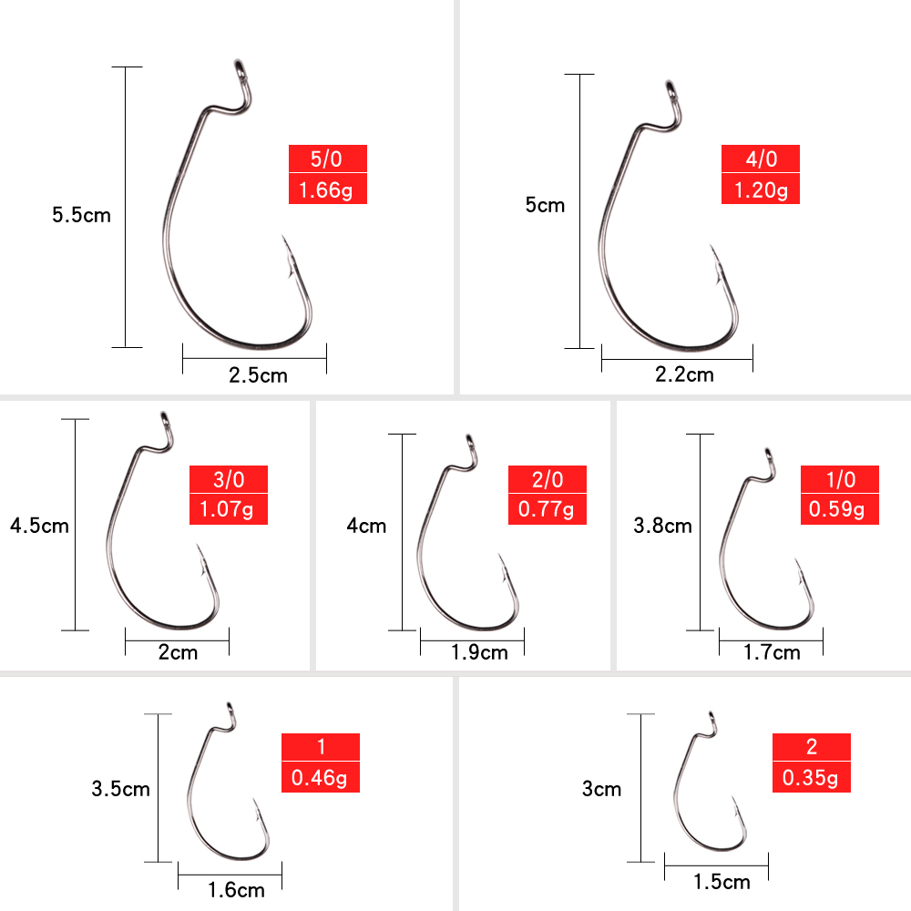 LUSHAZER 10 adet/grup Karbon Ç - Fishing Hook Offset incelemesi ve fiyatı