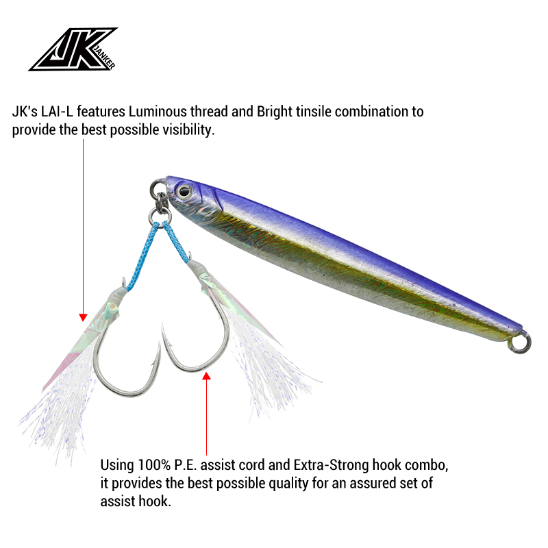 JK LAI-L Shore Jig ışık yardım - Fishing Hook Assortment incelemesi ve fiyatı